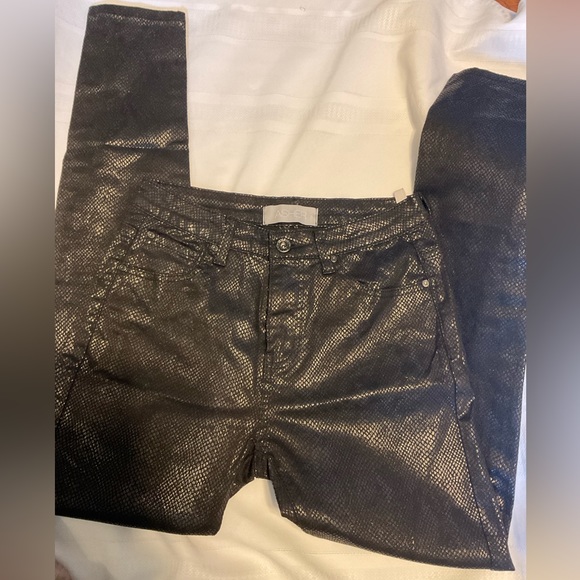 New Asher Snake Skin Print Pants. Size Small - Picture 1 of 4